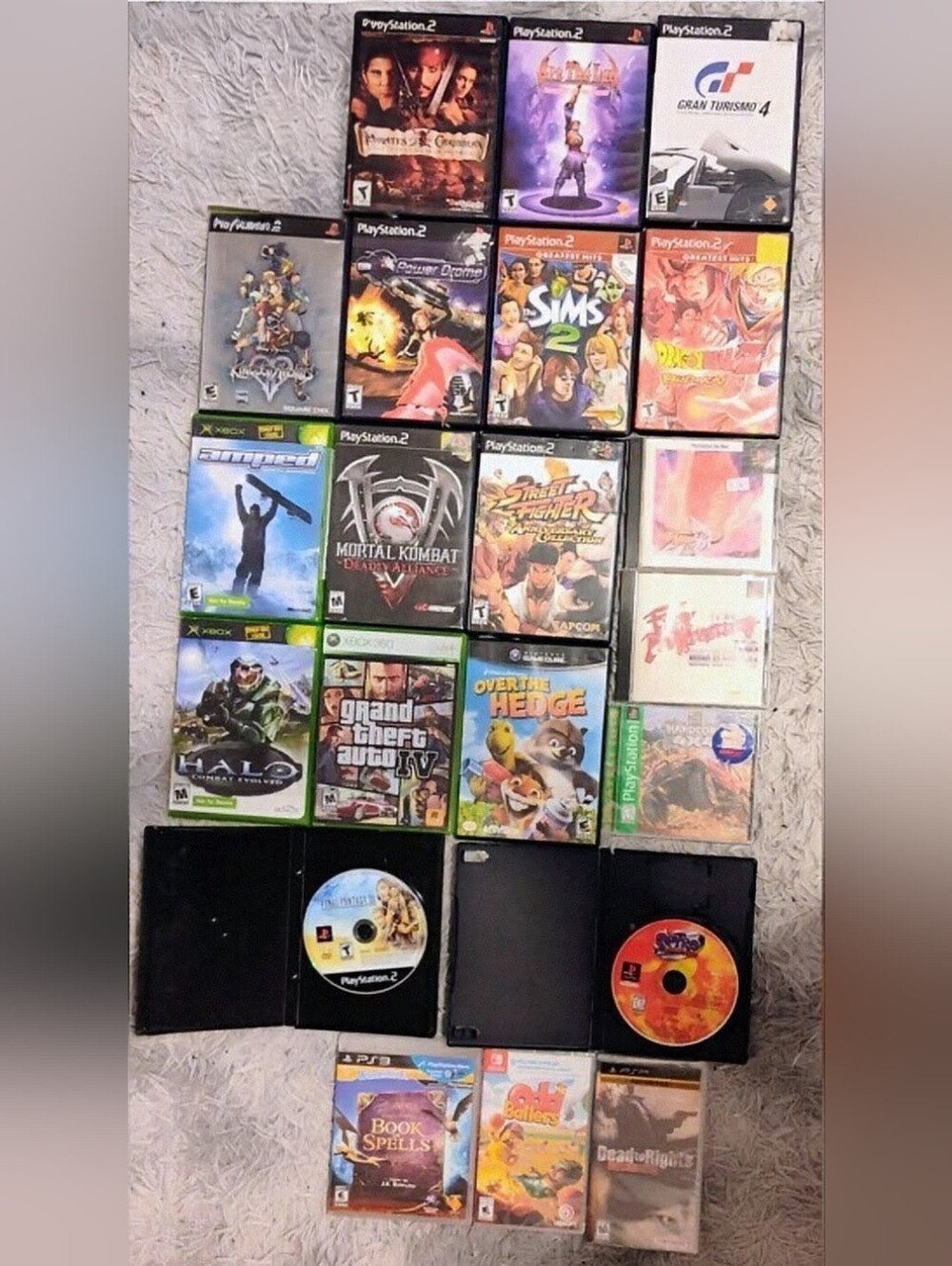 Ultimate gaming collection - PlayStation, Xbox, Switch- sealed, used, game cases
